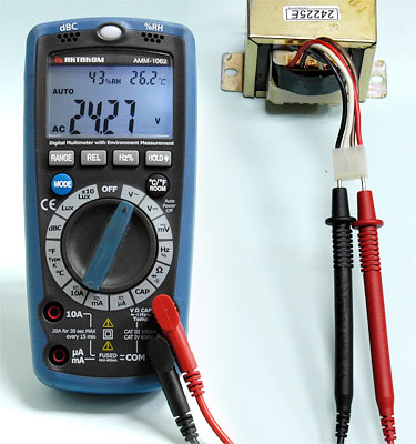 Measuring AC Voltage Measuring AC Voltage