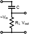 transformerless power supply with resistive load