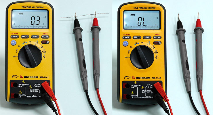 Continuity Symbol Multimeter