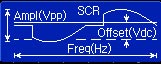 Standard signal of arbitrary waveform generator: SCR