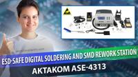 New Video on our YouTube Channel: ASE-4313 ESD-Safe Digital Soldering & SMD Rework Station Full Unboxing & First Look