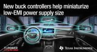 Industry's first DC/DC controllers with an integrated active EMI filter enable engineers to achieve the smallest low-EMI power designs