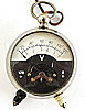 Antique 2 Scale Volt Meter