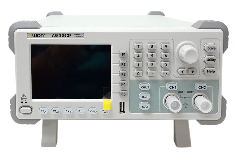 OWON AG-2062F Waveform Generator - face view