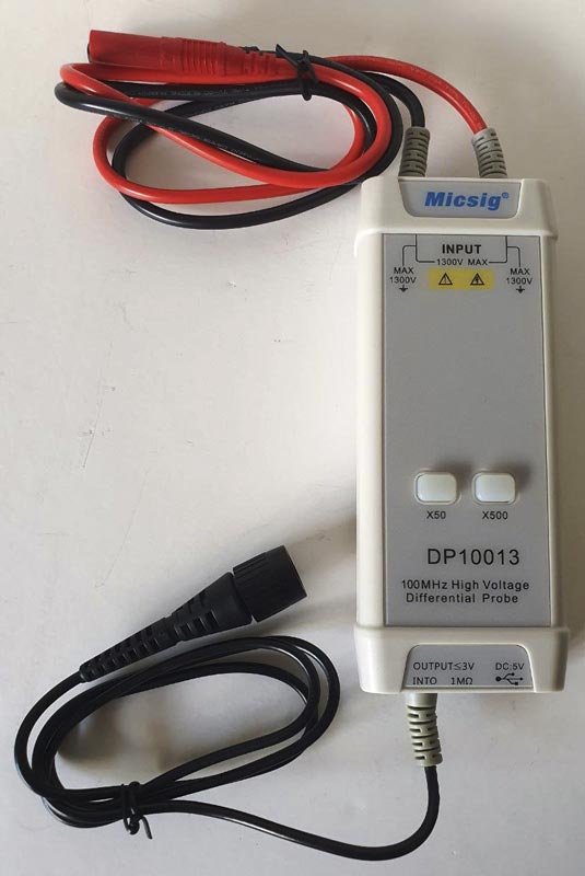 Micsig DP10013 High Voltage Differential Probe