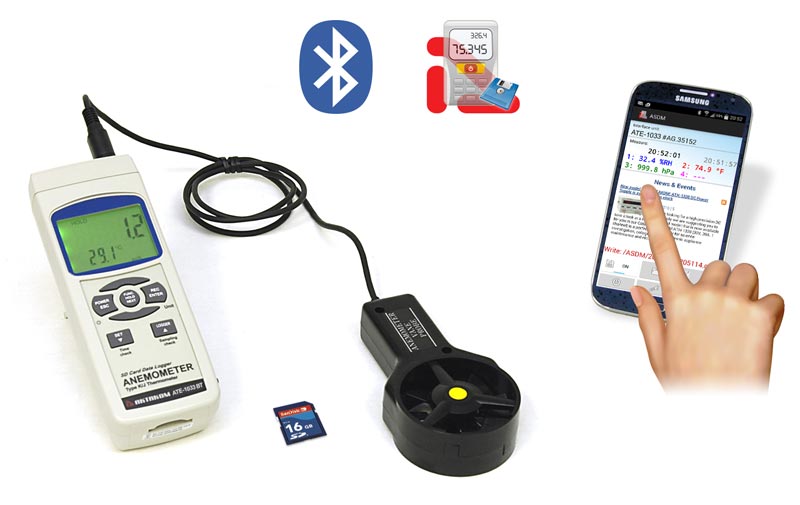 Aktakom Smart Data Monitor (ASDM) - aquire measured data on a mobile device