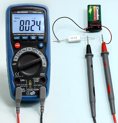 AKTAKOM AMM-1028 Professional Industrial Digital Multimeter - DCA Measurement