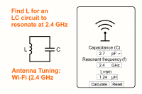 Instant LC Resonant Frequency Online – Perfect for Antennas, Filters & Oscillators