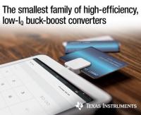 New family of adaptable buck-boost converters delivers up to 2.5 A in a tiny footprint to shrink board space