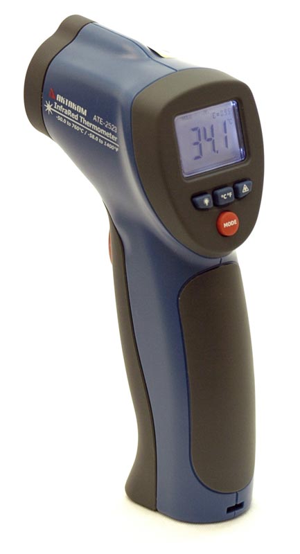 AKTAKOM ATE-2523 Infrared Thermometer - left view