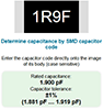 SMD Capacitor Code Calculator