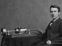 Introduction of the first phonograph