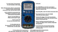 How to use AKTAKOM AMM-1130 multimeter?