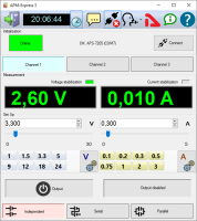 New Software AKTAKOM Power Manager Express for APS-7205