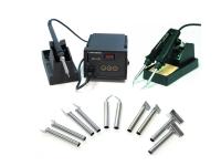 ASE-1107T Soldering Station Set: Soldering Iron, Soldering Tweezers, Full Set of Tips