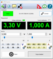 New Software AKTAKOM Power Manager Express V3.0 for Power Supplies