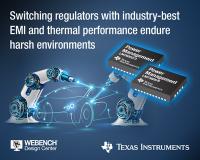 Highly integrated, wide voltage input synchronous converters feature industry-leading EMI and thermal performance