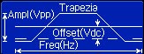 Standard signal of arbitrary waveform generator: Trapezia