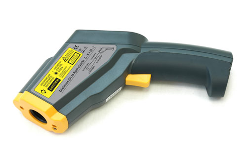 AKTAKOM ATE-2509 Infrared Thermometer with Type K Port - Left side