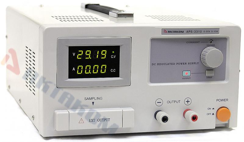 AKTAKOM APS-3310 DC Power Supply 30V / 10A 1 Channel