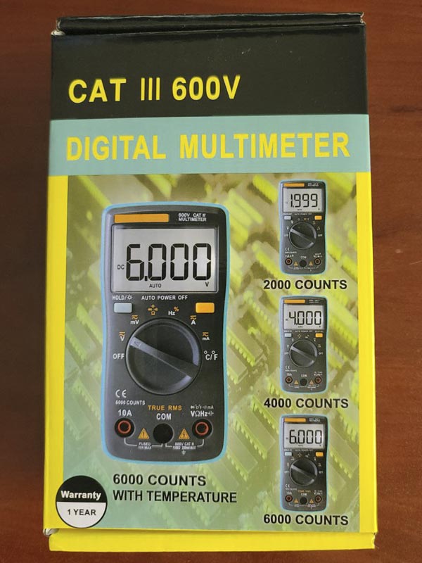  ZT102 Digital Multimeter