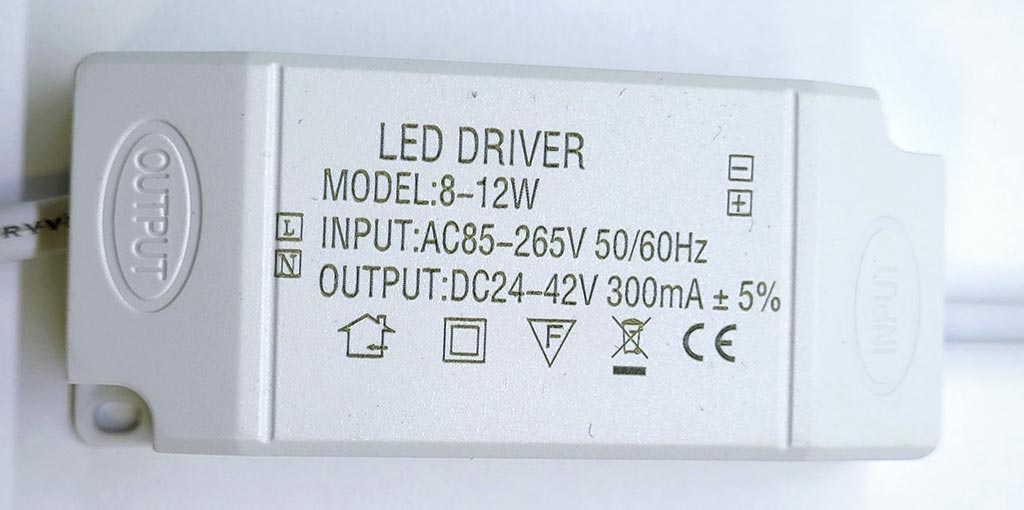Example of DC LED Driver