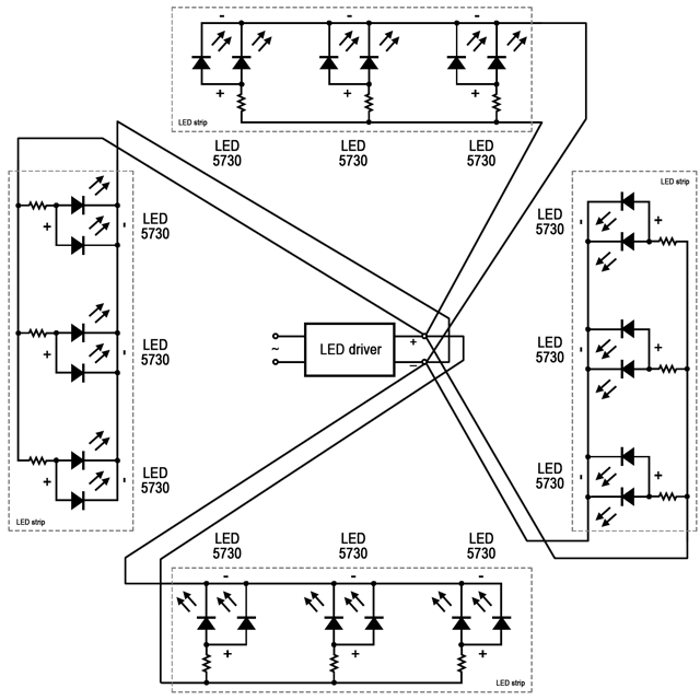 Parallel circuit diagram