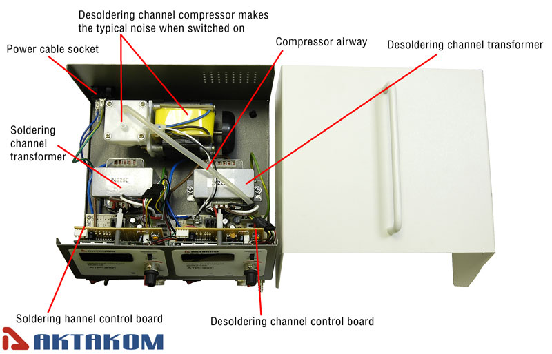 ASE-3101 soldering station design